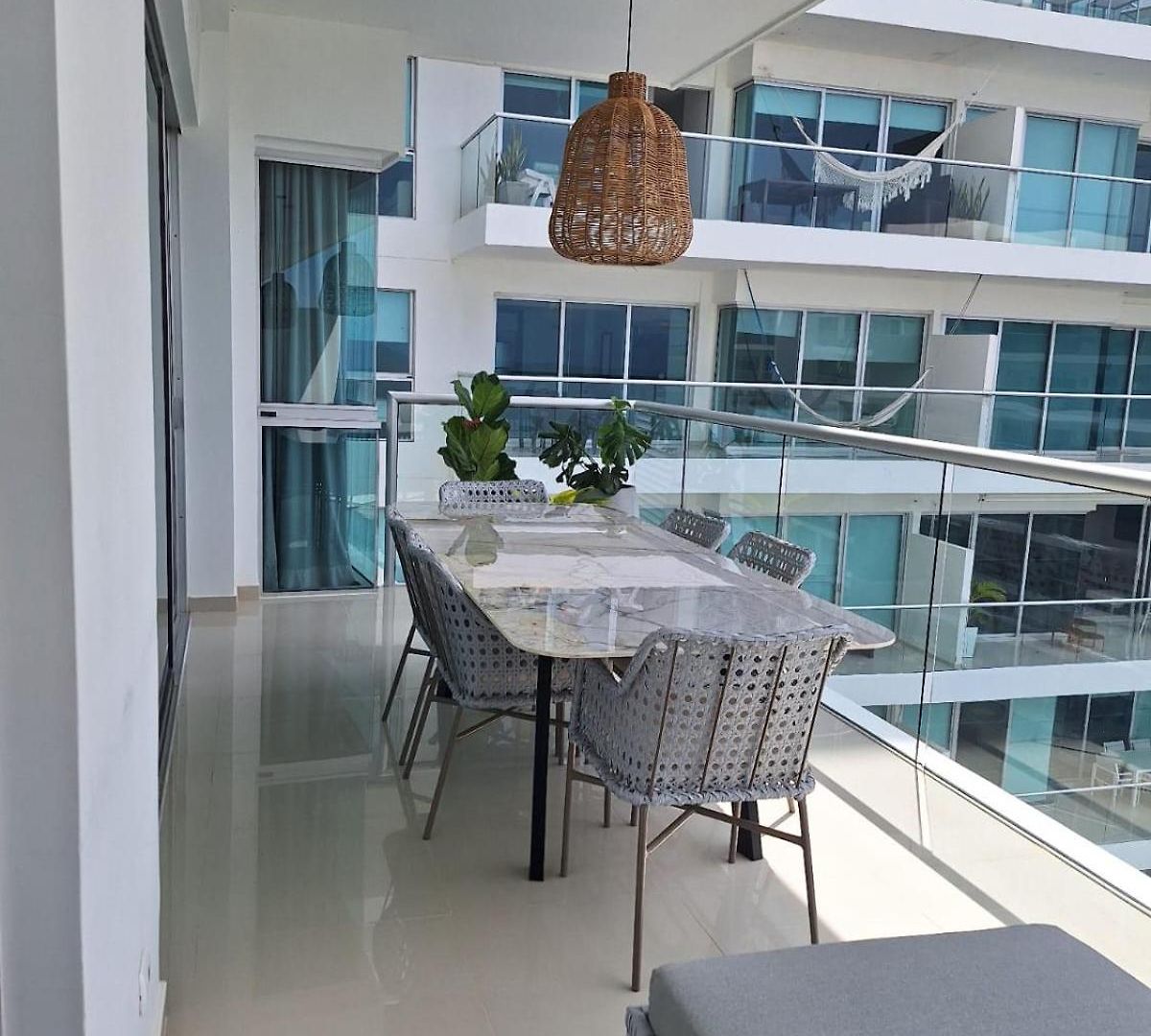 Lujoso Apto Con Vista Al Mar En Morros Ultra Apartamento Cartagena