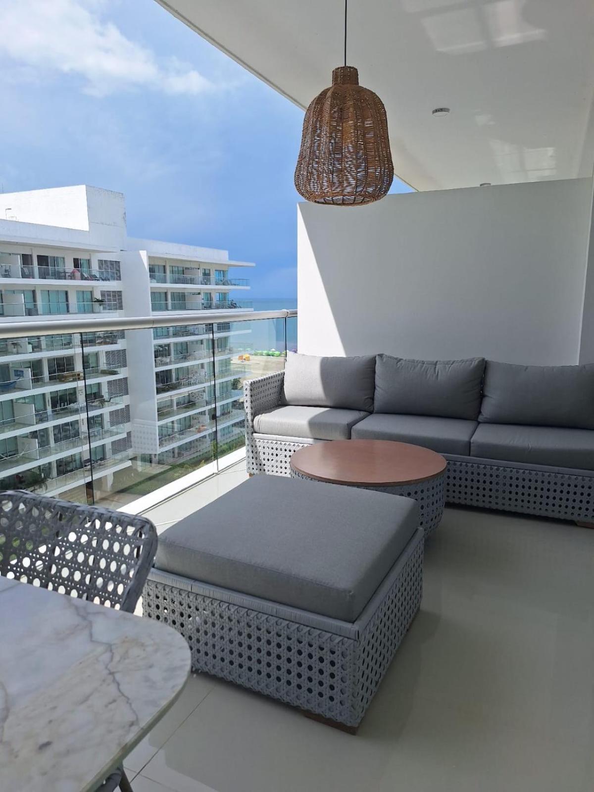 Lujoso Apto Con Vista Al Mar En Morros Ultra Apartment Cartagena